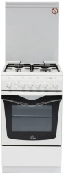 Газовая плита De Luxe 506040.04г(кр.) Ч/Р