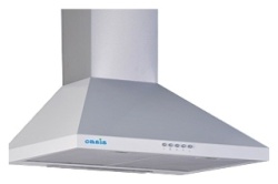Вытяжка купольная, настенная, Oasis KB-60S, цвет Стальной, ширина 60см.