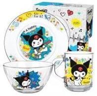 Набор посуды детский Куроми Графити 311013