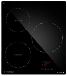 Встраиваемая варочная панель Индукционная Maunfeld AVI4531BK, 45 см, цвет Чёрный