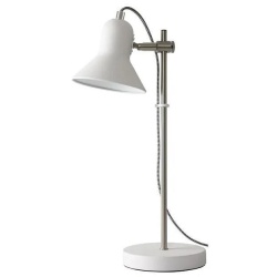 Настольная лампа Camelion LOFT KD-432 C01 Rome 40W E27 металл/белый, провод 1,5м