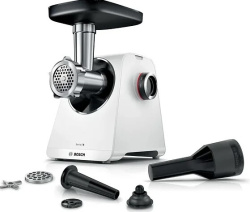Мясорубка Bosch MFWS607W, цвет Белый, производительность 3,5 кг/мин, мощность 2 100 Вт
