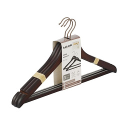 Набор вешалок Attribute Prestige 44 см 3 шт AHD231