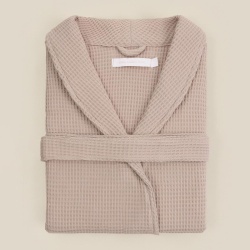 Халат SL Home вафельный женский Basic Саббиа р-р. XL коричневый 10091561