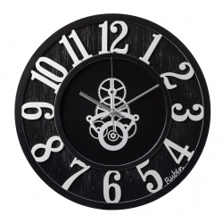 Часы настенные Рубин Механизм d-40см дерево с патиной 4046-002