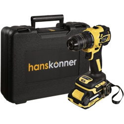 Шуруповерт аккумуляторный Hanskonner HCD2065C б/щ 