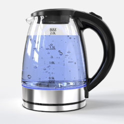 Электрический чайник Maxtronic MAX-423, цвет Чёрный