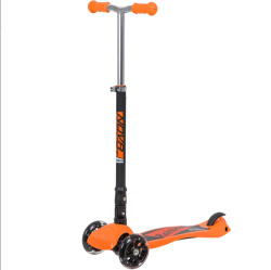 Самокат Novatrack RainBow Start Folding 120F.NRAINBOW.OR20 оранжевый