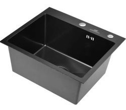 Кухонная мойка Wisent WS35044BD Соты с коландером, дозатором и сифоном