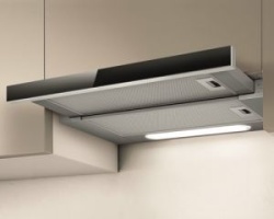 Встраиваемая вытяжка Elica Elite 14 Lux GRVT/A/90, цвет Чёрное стекло, ширина 90см.