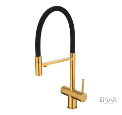 Смеситель Emar 7024 PVD Golden