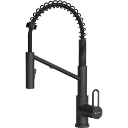 Смеситель Omoikiri Mikawa 2 Plus-SB-GB латунь/графит