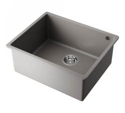 Кухонная мойка Omoikiri Bosen 54-U-GR Tetogranit/leningrad grey