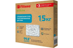 Соль для посудомоечных машин Filtero ECOline гранулированная 1500 гр+3 таблетки