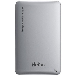 Внешний корпус Netac WH12 для HDD/SSD, 2.5", алюминий серебро (USB 3.0 /Type A / Type C)