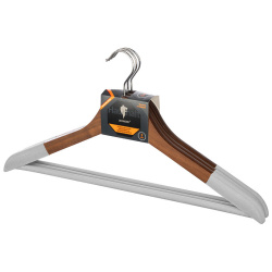 Набор вешалок деревянных Leonord 3 шт темно-коричневый 107909