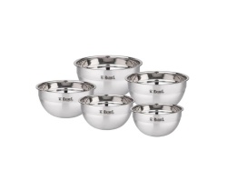Набор мисок Rashel 18/20/22/24/26 см 5 пр. R-80246