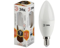 Лампа Эра LED smd B35-7W-827-E14