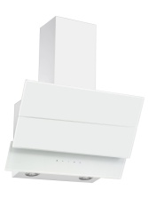 Вытяжка наклонная, настенная, Amari Trento 60, цвет Белое стекло, ширина 60см.