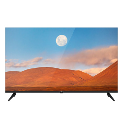  43" (109см) Телевизор BQ 43FSU38B, SMART- Да, UHD 4K 3840x2160, Цвет Чёрный