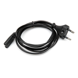 Кабель питания Buro IEC C7 (2-pin) Евровилка 3м (BU-PCAB-3-2PIN)