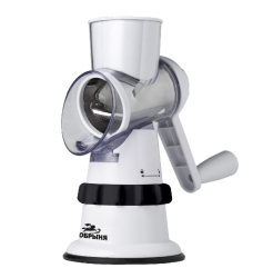 Овощерезка Добрыня DO-504 (механ, 3 нас.) Белый