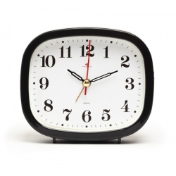 Будильник Рубин Классика 12,5х10,5см черный В5-001