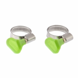 Хомуты СИБРТЕХ металлические элемент крепления с формой ключа 20-32мм, 2шт.,ширина 9мм