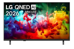  43" (109см) Телевизор LG 43QNED70B6C, SMART- Да, UHD 4K 3840x2160, Цвет Чёрный