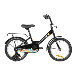 Велосипед FOXX Simple 16 (16" 1ск.) черный