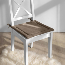 Подушка для стула Волшебная Ночь 40/40 Кофе Рогожка 933255