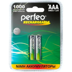 Аккумулятор Perfeo AAA1000mAh/2BL