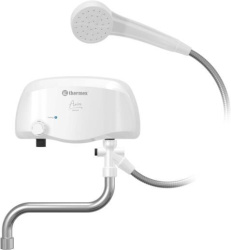 Водонагреватель проточный Thermex Arion 3500 combi, Прямоугольный, Цвет Белый