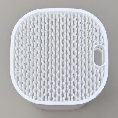 Подставка для ножей Agness с точильным камнем белый 907-320