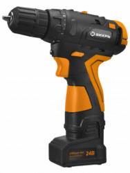 Шуруповерт аккумуляторный Вихрь ДА-24Л-2К/Б