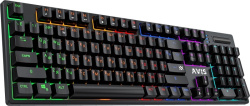Клавиатура Defender Avis GK-312 RGB Led Механическая (USB) Black