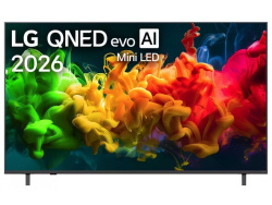  65" (163см) Телевизор LG 65QNED80B6B, SMART- Да, UHD 4K 3840x2160, Цвет Чёрный