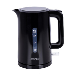Электрический чайник Manya EK071PB, цвет Чёрный глянец