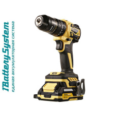 Шуруповерт аккумуляторный Hanskonner HCD2065BLIC б/щ удар.