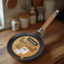 Сковорода блинная чугунная Гардарика 22 см ГА0822