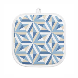 Прихватка Verossa 20/20 Ромбы голубые Хлопчатобумажная ткань 765904