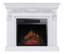 Каминокомплект: Портал Athena белый с очагом Royal Flame Vision 23 EF LED FX