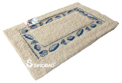 Коврик Sindbad 50см х 80см х 8мм хлопковый с печатным рисунком 800-1