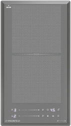 Встраиваемая варочная панель Индукционная Maunfeld CVI292S2FLGR Inverter, 29 см, цвет Серый