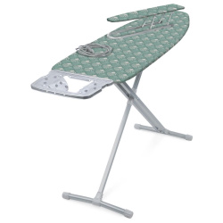 Гладильная доска Ника 10+ тефлон Оливковый с ракушками НТ10+/17