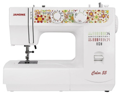 Электромеханическая швейная машина Janome Color 55