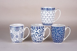 Кружка Коралл 350 мл микс 4 диз. 8906 124465