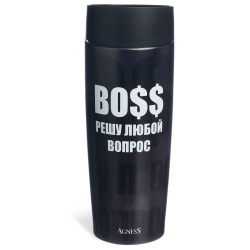 Термокружка Agness Boss 360 мл 709-119