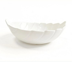 Салатник Blue Bird Листок 17,8*14см/500 мл BB-LSYW70white 128350