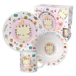 Набор посуды детский It's A Purrfect Day 301822